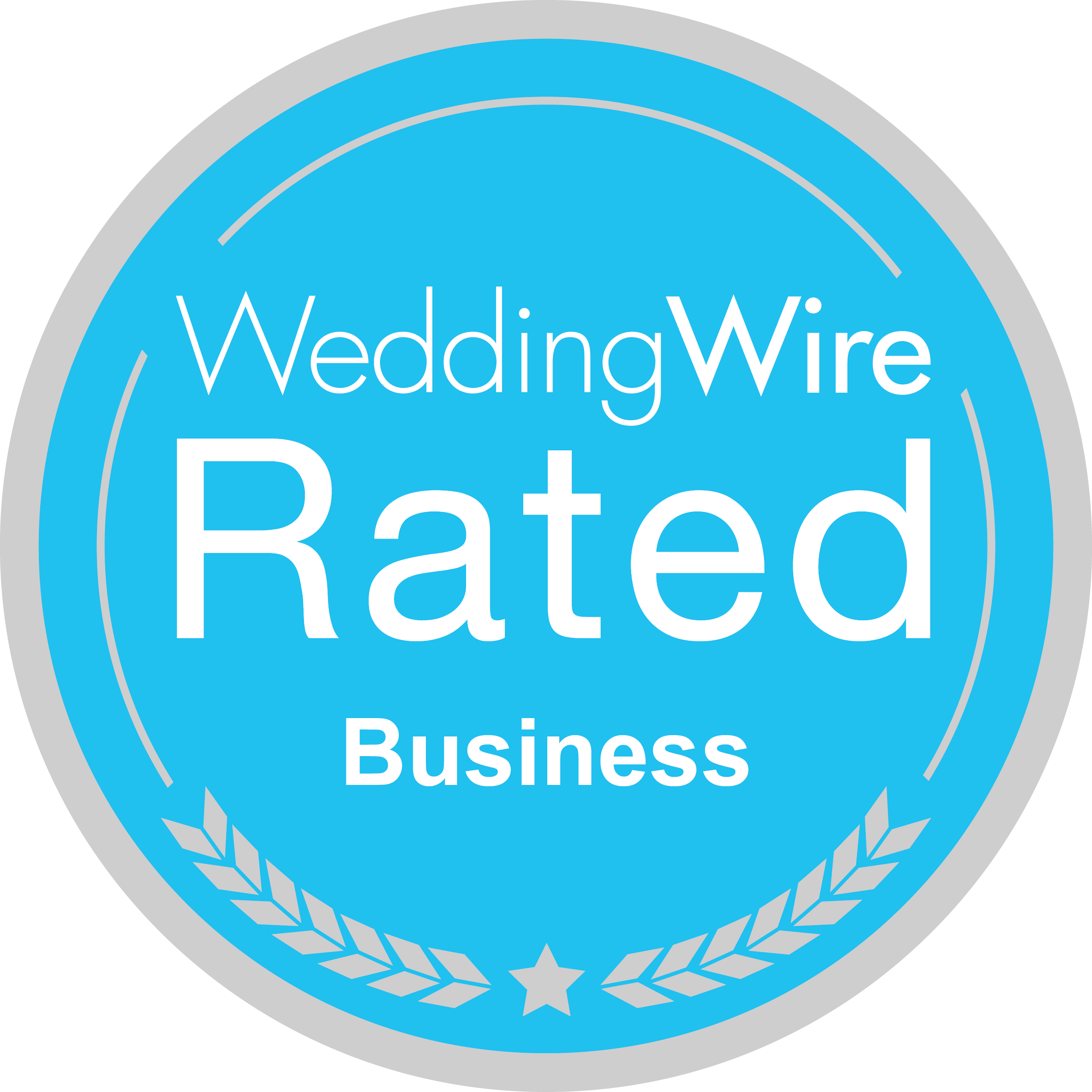 WeddingWire Rated